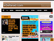 Tablet Screenshot of esefarad.com